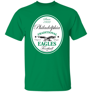 Vintage traditional philadelphia eagles shirt