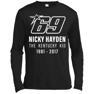 Tribute to Nicky Hayden 2017 Shirt The Kentucky Kid Hoodie - TeesGrab