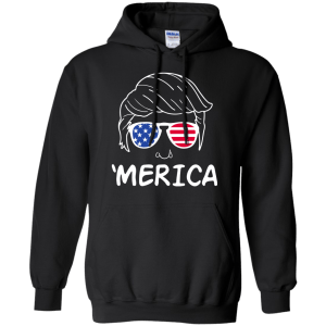 Donald Trump Merica Fourth Of July T-shirt, Hoodie, Tank - TeesGrab