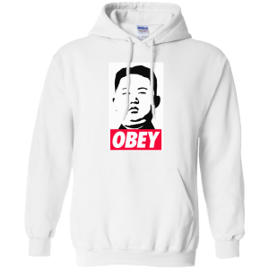 Funny Kim Jong Un Obey Supreme Shirt, Jersey, Hoodie - TeesGrab