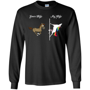 Your Wife My Wife Unicorn Dancing T-shirt, Hoodie - TeesGrab