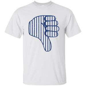 New York Yankees Thumbs Down Shirt, Hoodie, Tank - TeesGrab