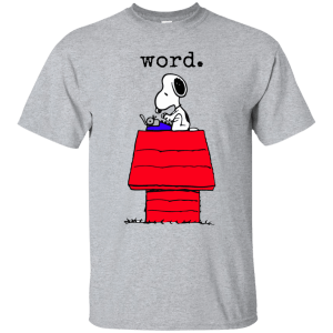 Snoopy Word Shirt, Hoodie, Tank - TeesGrab