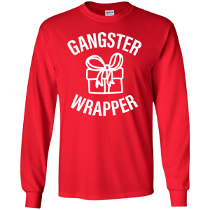Gangster Wrapper Christmas Shirt, Sweater - TeesGrab