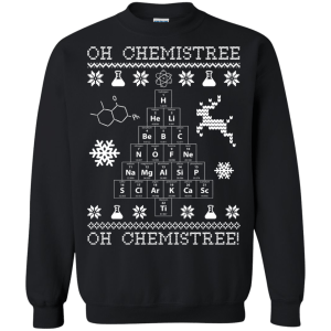 Oh Chemistree Christmas Ugly Sweater, Hoodie - TeesGrab