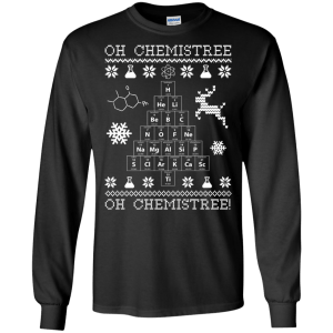 Oh Chemistree Christmas Ugly Sweater, Hoodie - TeesGrab