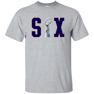New England Patriots Super Bowl Sixth Time Shirt, Hoodie - TeesGrab