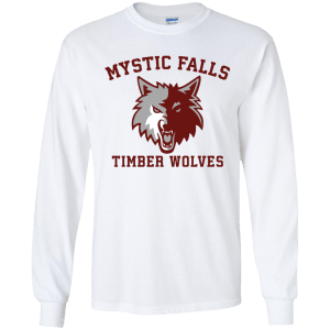Vampire Diaries Mystic Falls Salvatore 17 Timber Wolves Shirt, Hoodie - TeesGrab