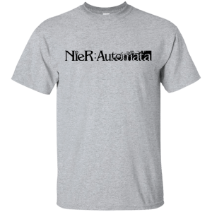 Nier Automata Logo words Shirt, Hoodie - TeesGrab