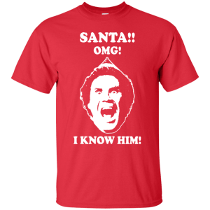 Santa Oh My God I Know Him Elf Shirt, Sweater - TeesGrab