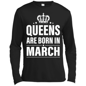 Queens Are Born in March Birthday Dress, Tank, Shirt - TeesGrab