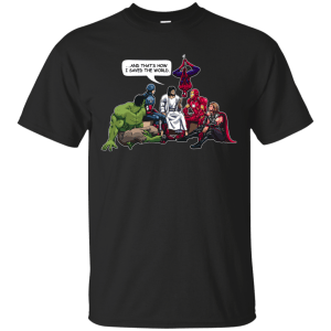 Jesus and Superheroes: And that how I saved the world Shirt, Hoodie, Tank - TeesGrab