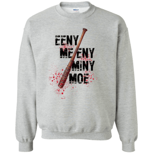 The Walking Dead Negan: Eeny Meeny Miny Moe Shirt, Hoodie, Tank - TeesGrab
