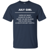 July girl hated by many loved by plenty shirt, tank top - teesgrab