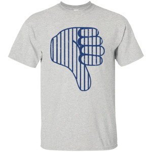 New York Yankees Thumbs Down Shirt, Hoodie, Tank - TeesGrab