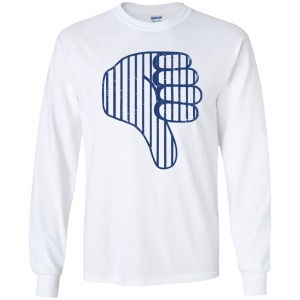 New York Yankees Thumbs Down Shirt, Hoodie, Tank - TeesGrab