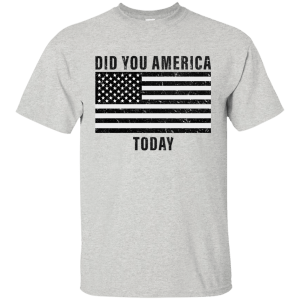 Did You America Today Shirt, Hoodie, Tank - TeesGrab