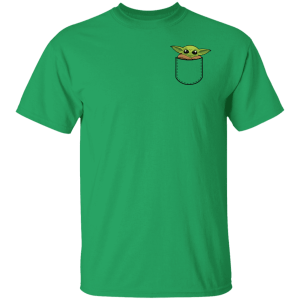 Pocket Baby Yoda T-Shirt - TeesGrab