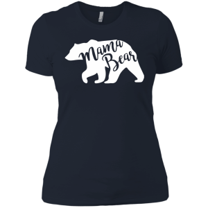 Mama bear ladies t-shirt - teesgrab