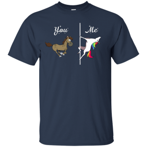 You, Me Horse Unicorn Pole Dancing Shirt, Hoodie, Tank - TeesGrab