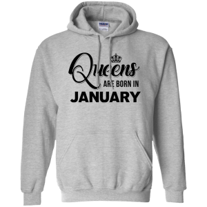 Queens are born in January Shirt, Tank Top, Racerback Tank Top - TeesGrab