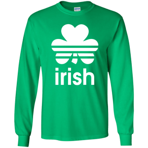 Irish Shamrock Logo St. Patrick's Day T-shirt - TeesGrab