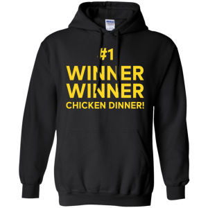 PUBG Top 1 Winner Winner Chicken Dinner Shirt, Hoodie, Tank - TeesGrab