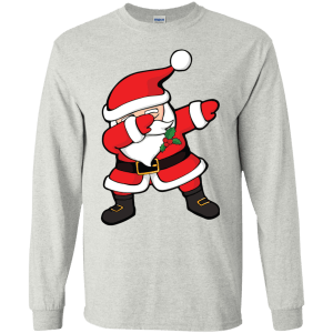 Dabbing Santa Claus Christmas Dab Shirt, Long Sleeve, Sweater - TeesGrab