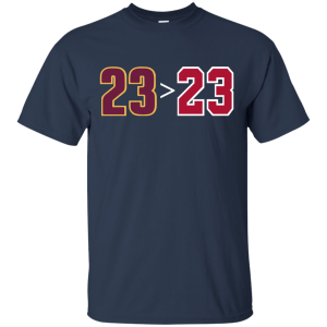 Lebron Greater than Jordan T-Shirt - TeesGrab