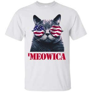 Meowica Funny Cat shirt - TeesGrab