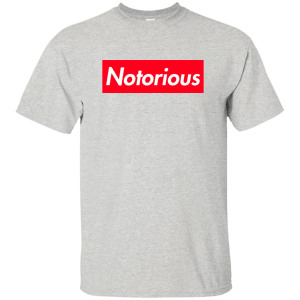 Conor McGregor Notorious Supreme Logo Box Shirt, Hoodie - TeesGrab