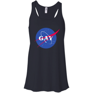 NASA Gay Pride logo T-Shirt - TeesGrab