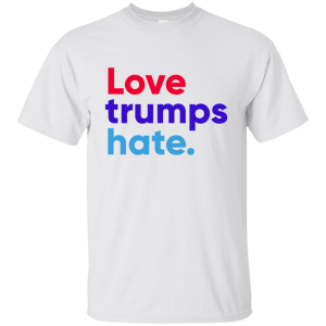 Love Trumps Hate T-Shirt, Hoodie, Tank - TeesGrab