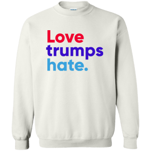 Love Trumps Hate T-Shirt, Hoodie, Tank - TeesGrab