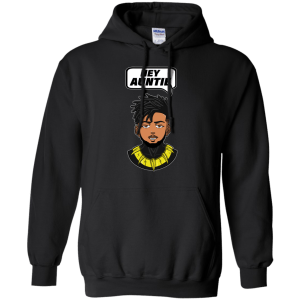 Wakanda Black Panther Erik Killmonger Hey Auntie T-shirt - TeesGrab