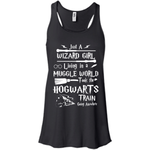 Just A Wizard Girl Living in a Muggle World Shirt, Hoodie, Sweater - TeesGrab