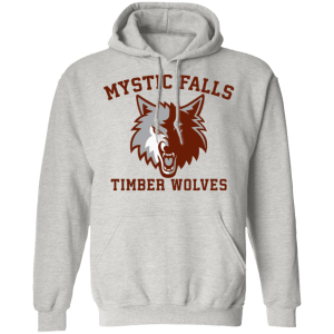 Vampire Diaries Mystic Falls Parker 72 Timber Wolves shirt