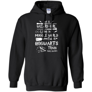 Just A Wizard Girl Living in a Muggle World Shirt, Hoodie, Sweater - TeesGrab