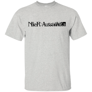 Nier Automata Logo words Shirt, Hoodie - TeesGrab