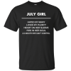 July Girl hated by many loved by plenty Shirt, Tank top - TeesGrab