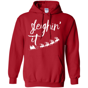 Sleighin' It Christmas Sweater, Hoodie, T-Shirt - TeesGrab