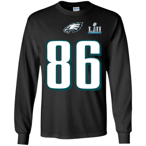 Super Bowl Philadelphia Eagles Zach Ertz 86 T-shirt, Hoodie - TeesGrab
