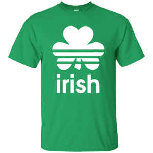 Irish Shamrock Logo St. Patrick's Day T-shirt - TeesGrab