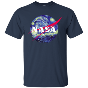 Van Gogh Starry Night NASA Shirt, Hoodie, Tank - TeesGrab