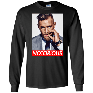 Conor Mcgregor Notorious T-Shirt, Hoodie, Long Sleeve - TeesGrab