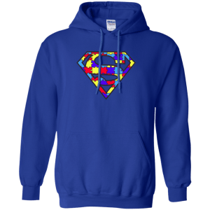 Autism Awareness Superman Logo Light Blue Shirt, Hoodie, Tank - TeesGrab