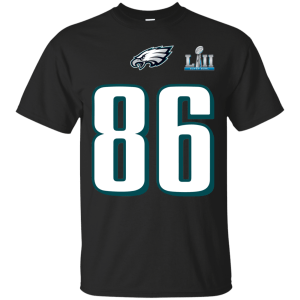 Super Bowl Philadelphia Eagles Zach Ertz 86 T-shirt, Hoodie - TeesGrab
