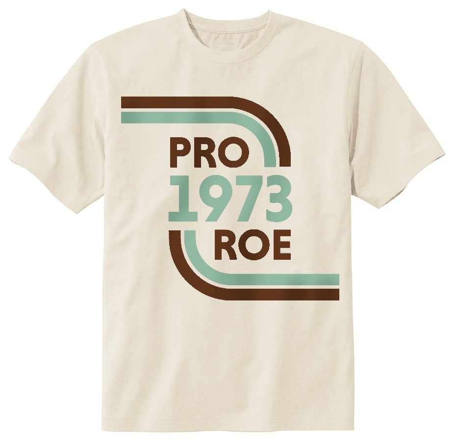 Pro roe 1973 white vintage t-shirt - 1973 shirt